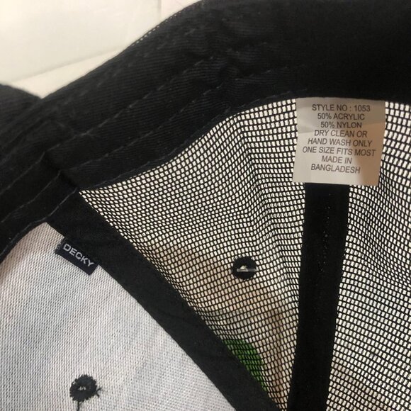 Nwt California Republic Black Baseball Hat Gold Patch Snapback Unisex - Picture 7 of 7